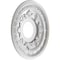 Ekena Millwork Baltimore PVC Medallion (Canopies up to 5 1/4"), 13"OD x 3 1/2"ID x 3/4"P, Metallic Vintage Gold CMP13BADVG - alternate 4